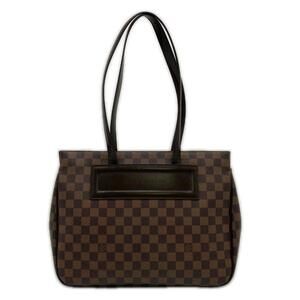 LOUIS VUITTON Louis Vuitton Monogram Canvas Parioli PM N51123 Handbag Brown C...